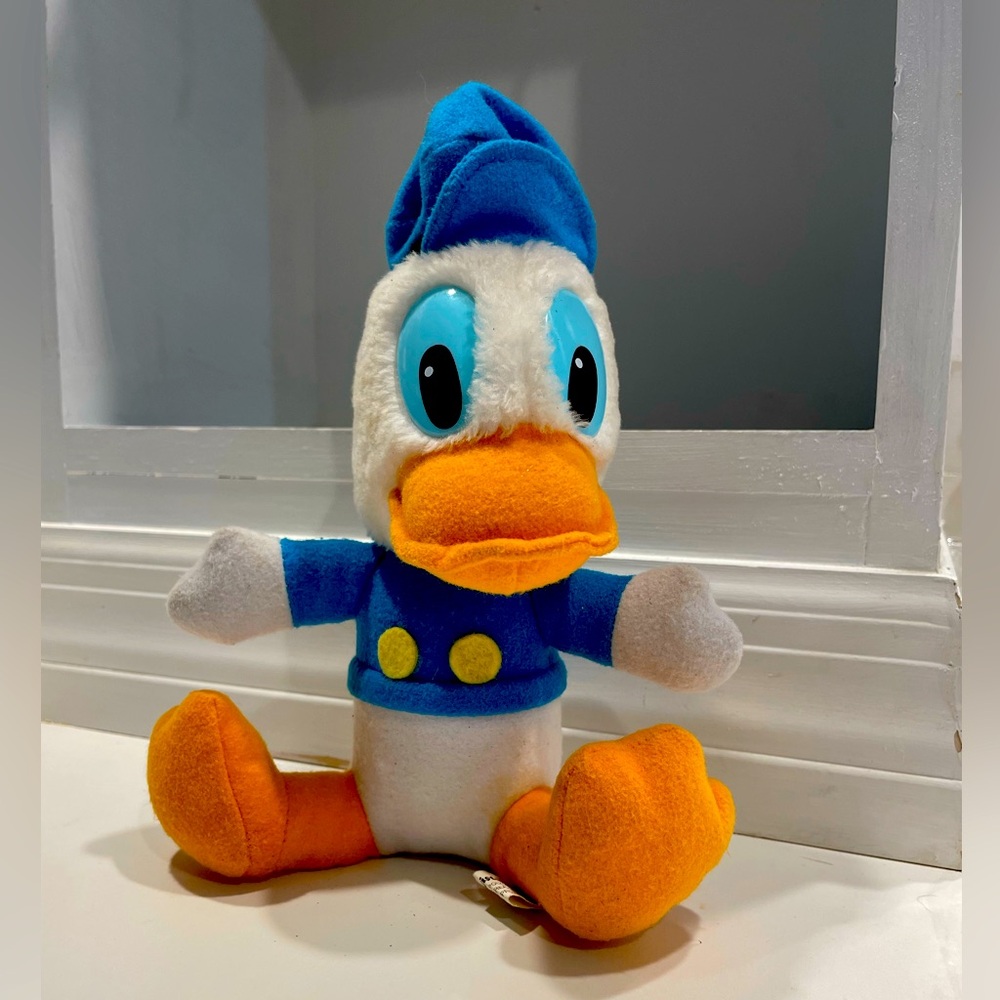Vintage Donald Duck plush.